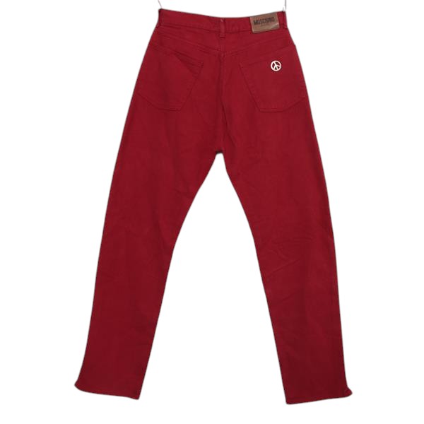 Moschino jeans rosso W33 uomo