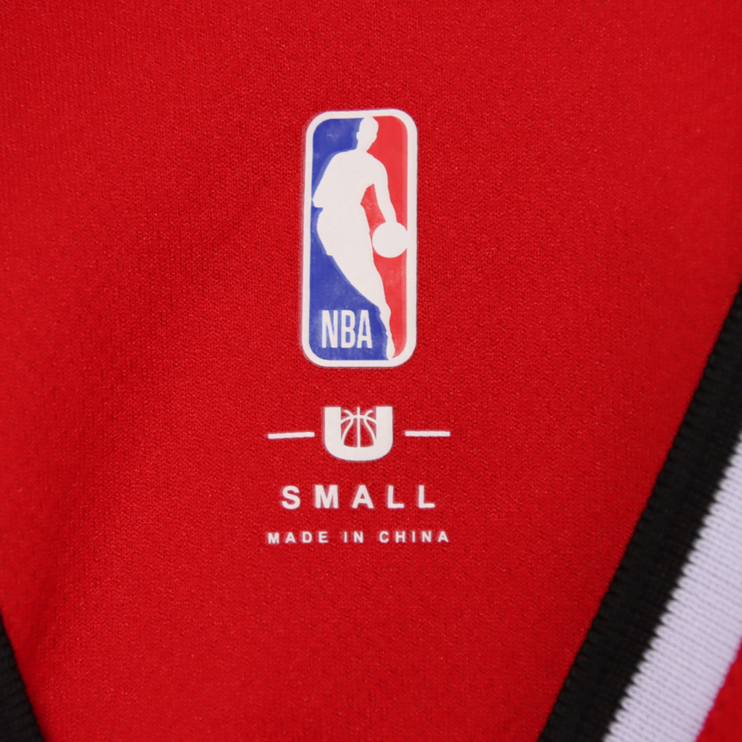NBA Huston Rocket T-Shirt Rossa Taglia S Uomo