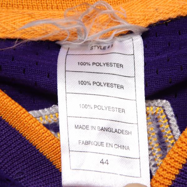 NBA Los Angeles Lakers maglia da basket viola taglia 44 unisex