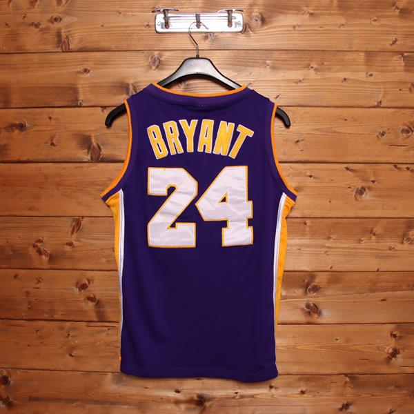 NBA Los Angeles Lakers maglia da basket viola taglia 44 unisex