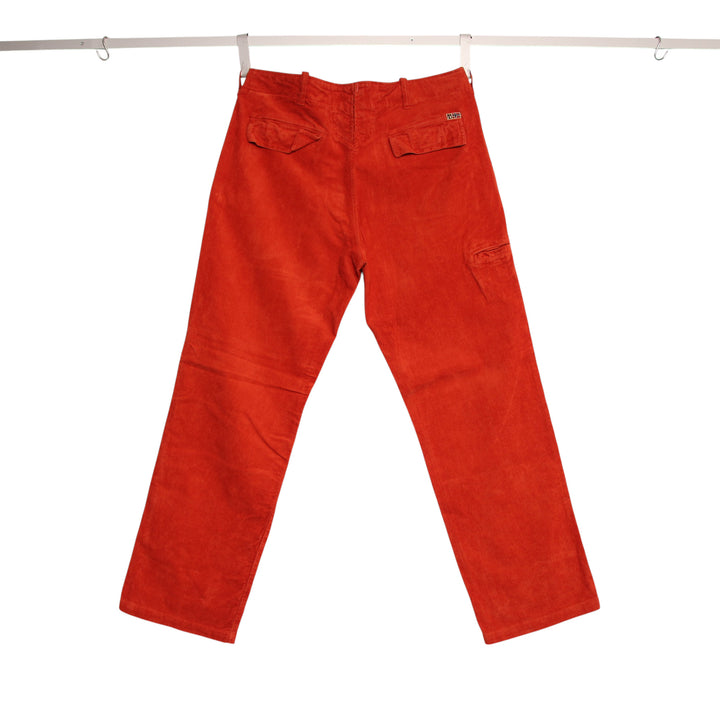 Napapijri Relaxed Fit Jeans di Velluto Arancione Taglia 52 Uomo