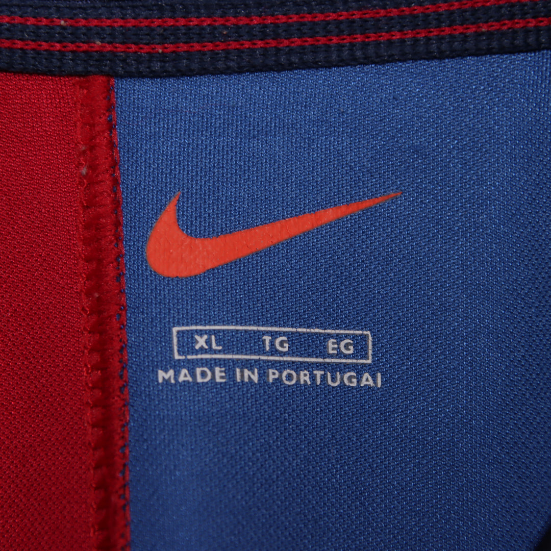 Nike Barcellona Maglia da Calcio Vintage Blu e Bordeaux Taglia XL Uomo