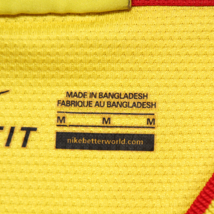 Nike Barcelona Maglia da Calcio Rossa e Gialla Taglia M Uomo