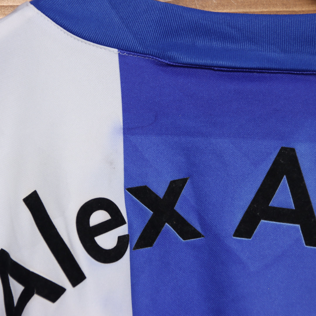 Nike Herta Berlin Alex Alves Maglia da Calcio Blu e Bianca Taglia XL Uomo Made in UK