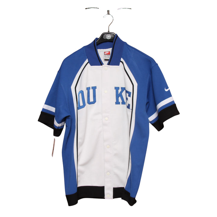 Nike Duke Blue Devils Maglia da Basket Bianca e Blu Taglia S Uomo