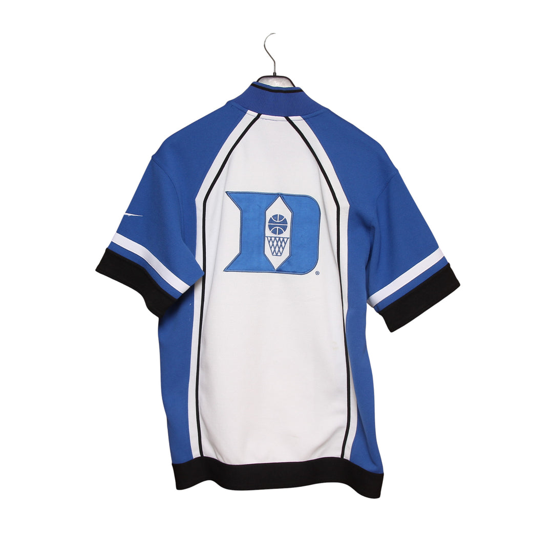 Nike Duke Blue Devils Maglia da Basket Bianca e Blu Taglia S Uomo