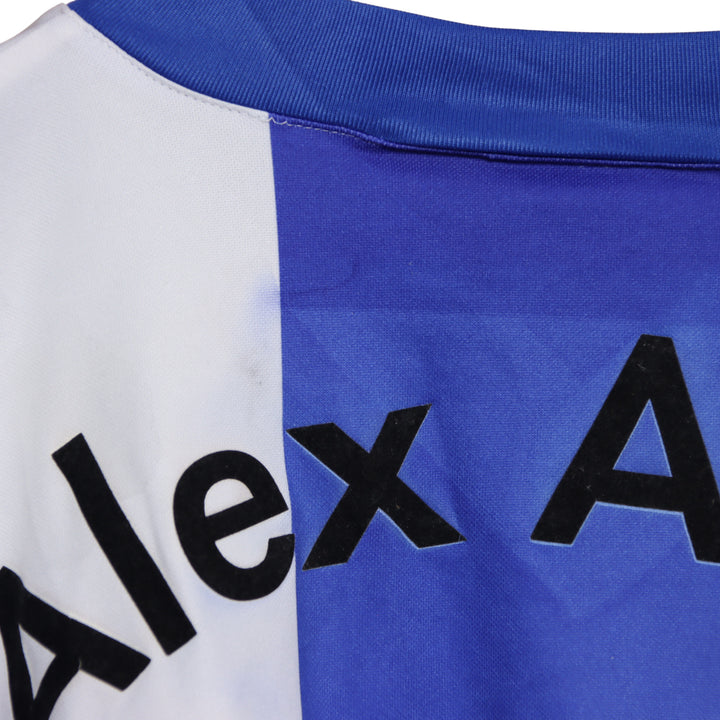 Nike Herta Berlin Alex Alves Maglia da Calcio Blu e Bianca Taglia XL Uomo Made in UK