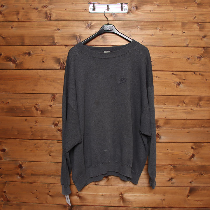 Nike felpa vintage grigio taglia XL uomo