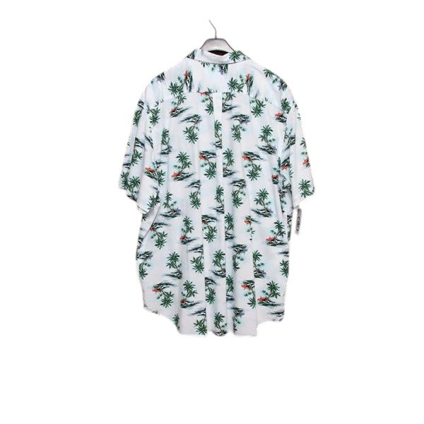 Old Navy camicia hawaiana slim fit multicolore taglia XXXL uomo
