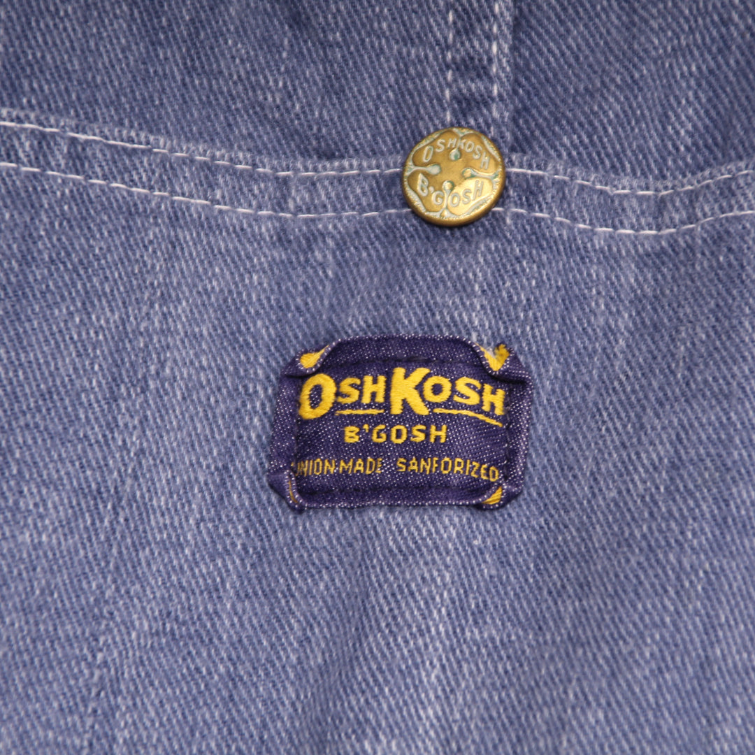 Osh Kosh 3' Gosh Salopette di Jeans Denim W30 L30 Unisex