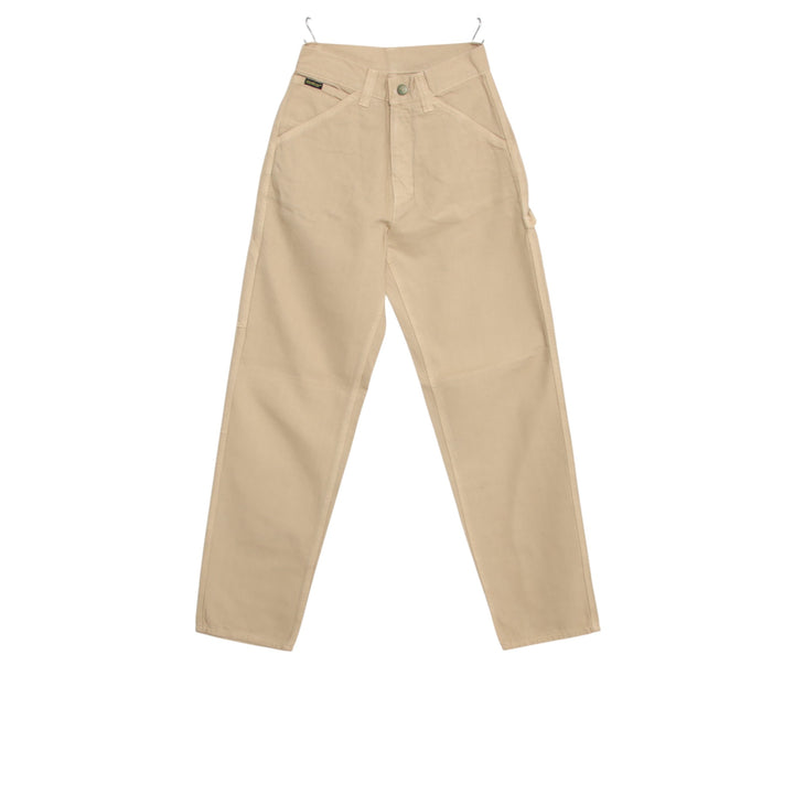 Osh Kosh classic work W28 jeans vintage in denim beige da donna