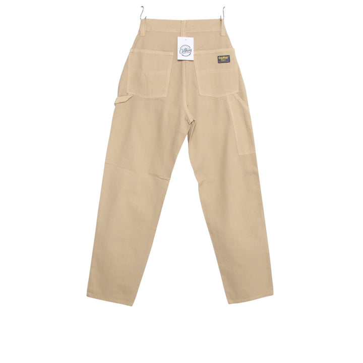 Osh Kosh classic work W28 jeans vintage in denim beige da donna