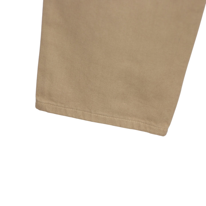 Osh Kosh classic work W28 jeans vintage in denim beige da donna