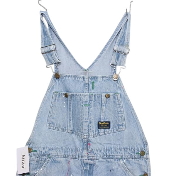 Osh Kosh salopette di jeans custom denim W34 L32 unisex