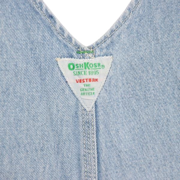 Osh Kosh salopette di jeans custom denim W34 L32 unisex