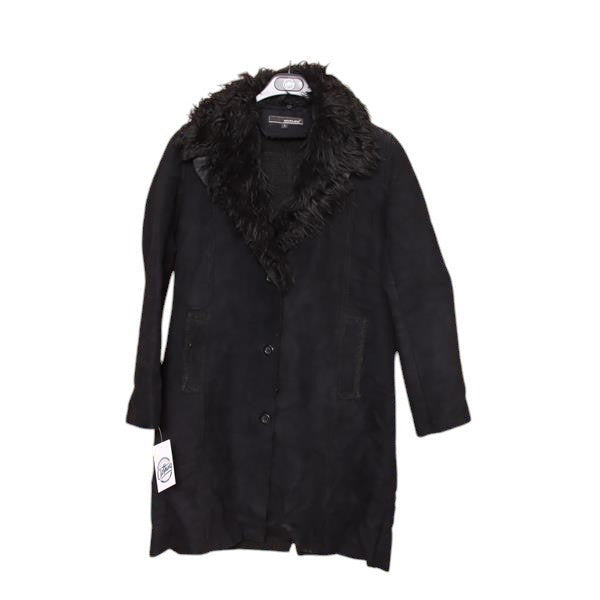 IQYU Trench Coat - Cappotto lungo da donna, lungo, lungo, lungo, in lana, a maniche lunghe, slim fit, giacca di lana da donna, vintage, elegante, invernale, autunno, risvolto, Blu scuro, S IQYU Trench Coat - Cappotto lungo da donna, lungo, lungo, lungo, in lana, a maniche lunghe, slim fit, giacca di lana da donna, vintage, elegante, invernale, autunno, risvolto, Blu scuro, S