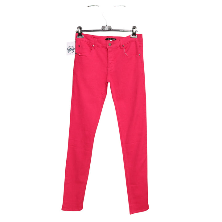People's Market Pantalone Skinny Fucsia W30 Donna
