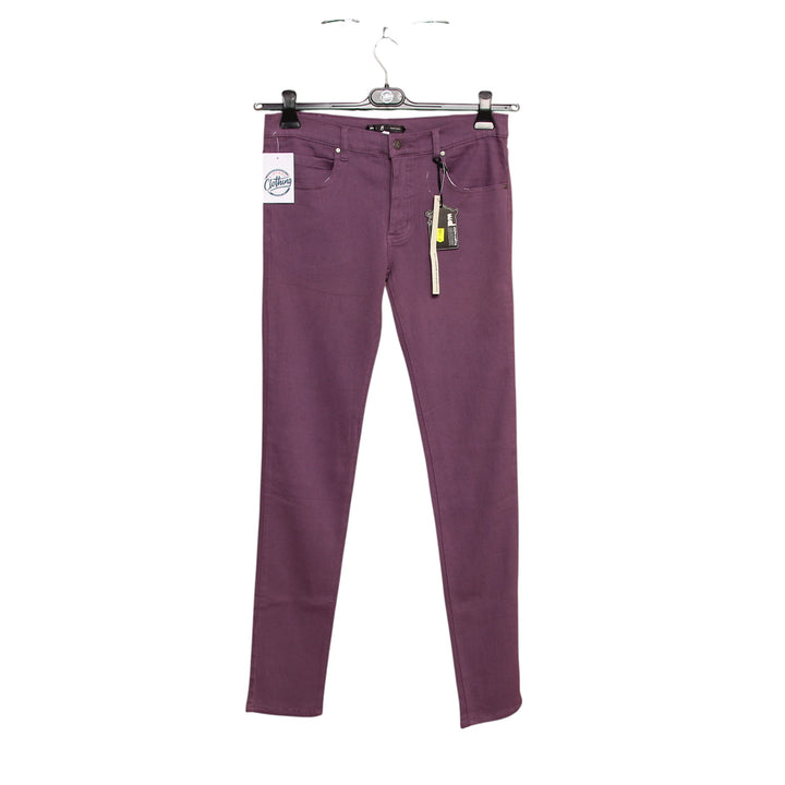 People's Market Pantalone Skinny Viola W32 Donna Deadstock w/Tags