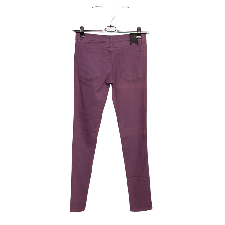 People's Market Pantalone Skinny Viola W32 Donna Deadstock w/Tags