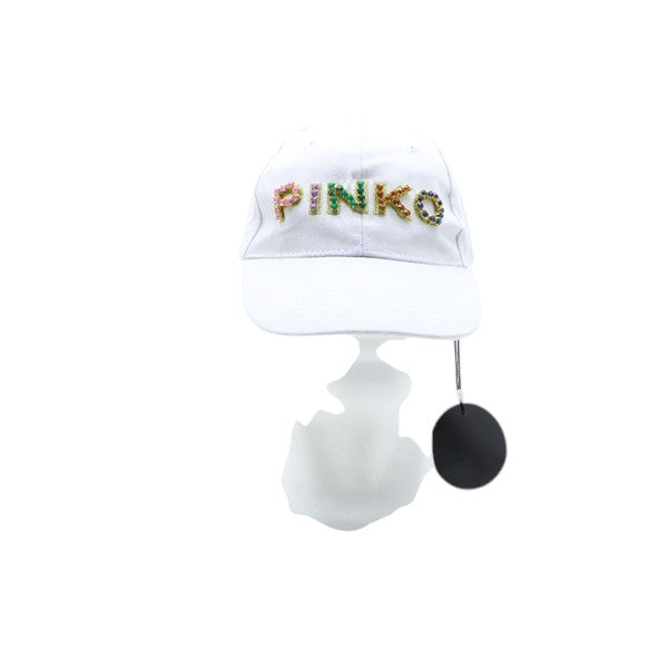 Pinko cappello bianco donna deadstock w/tags