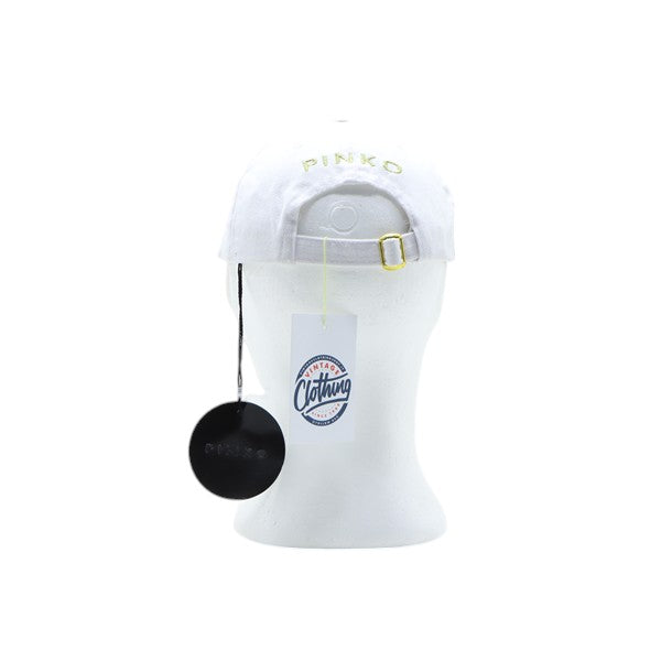 Pinko cappello bianco donna deadstock w/tags
