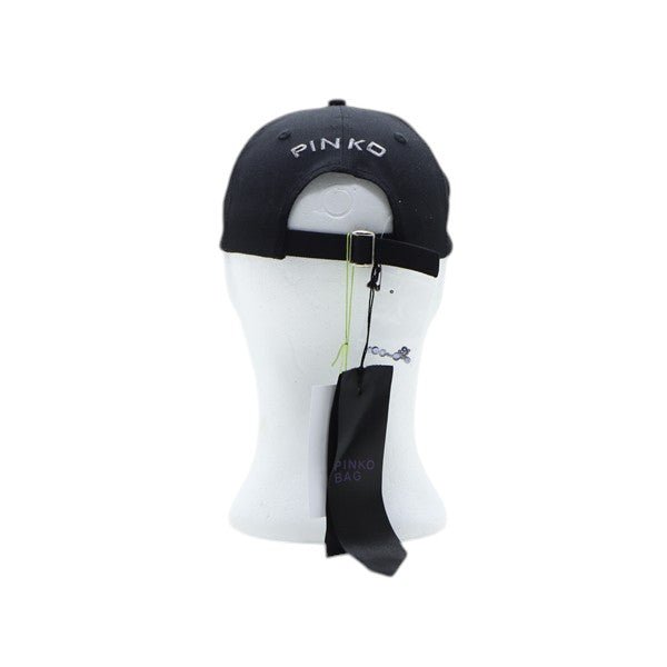 Pinko cappello nero donna deadstock w/tags