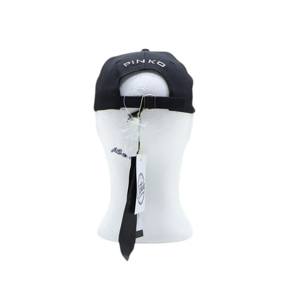 Pinko cappello nero donna deadstock w/tags