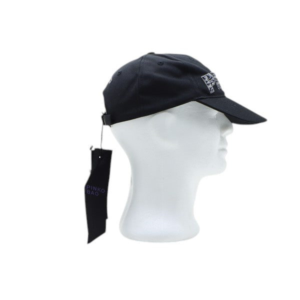 Pinko cappello nero donna deadstock w/tags