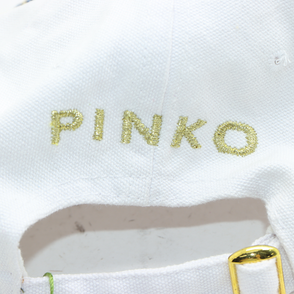Pinko cappello bianco donna deadstock w/tags