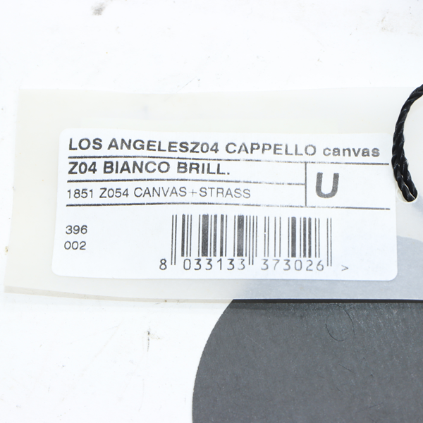 Pinko cappello bianco donna deadstock w/tags