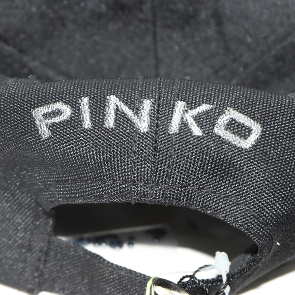 Pinko cappello nero donna deadstock w/tags