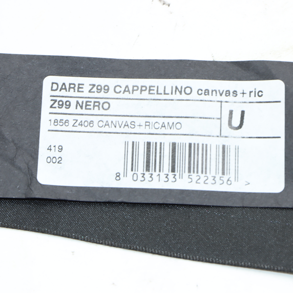 Pinko cappello nero donna deadstock w/tags