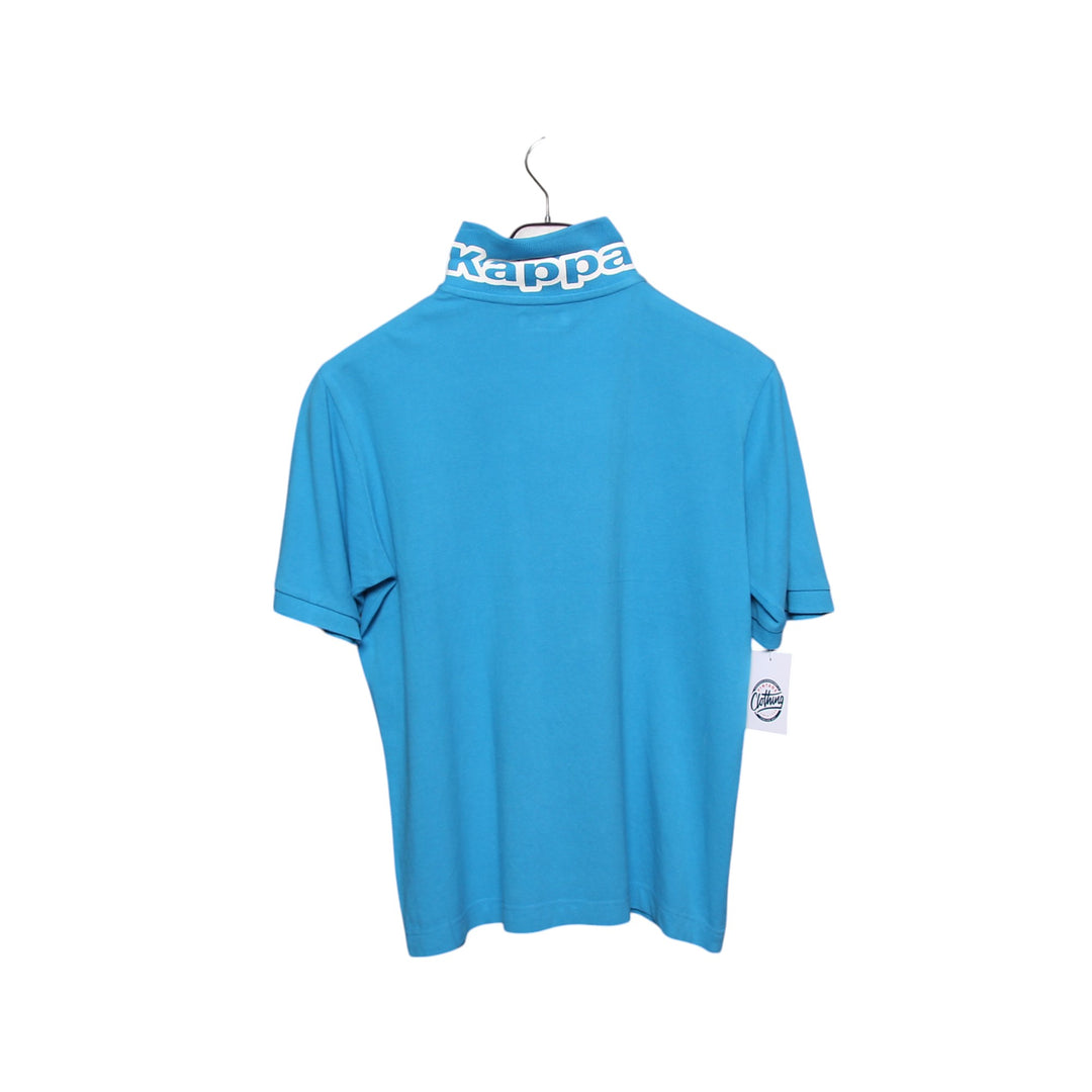 Polo Kappa Blu Taglia M Uomo