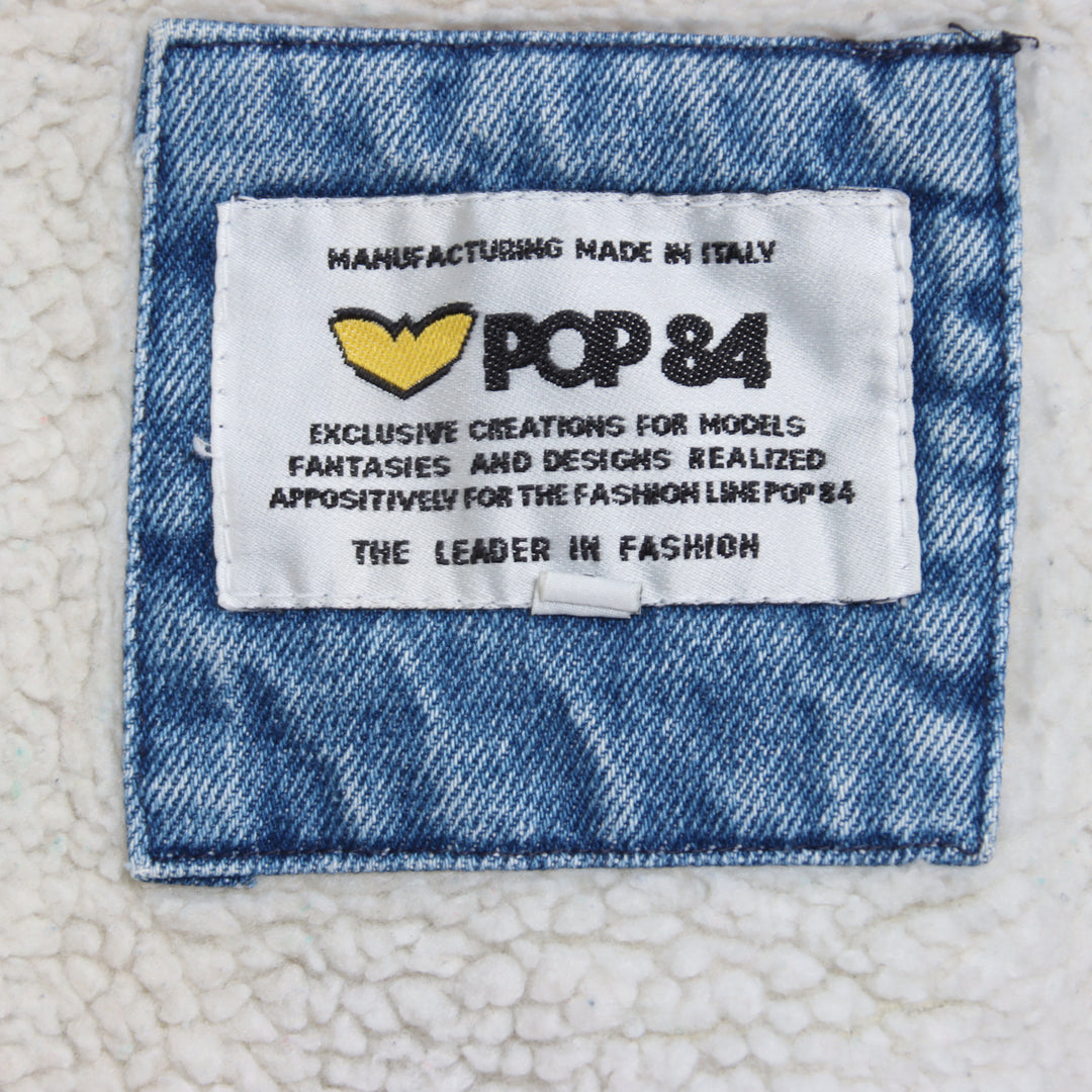 Pop 84 Giacca di Jeans Denim Taglia S Uomo