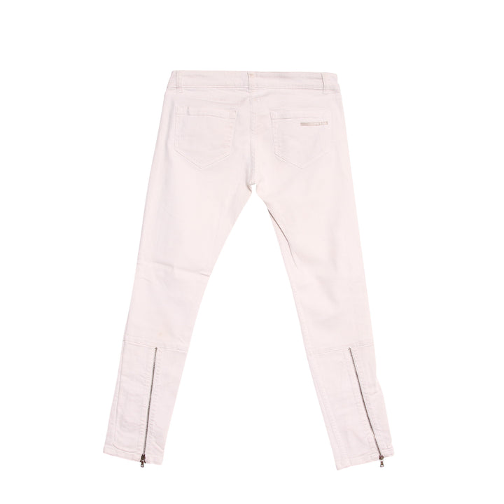 Prada Skinny Jeans Bianco W30 Donna