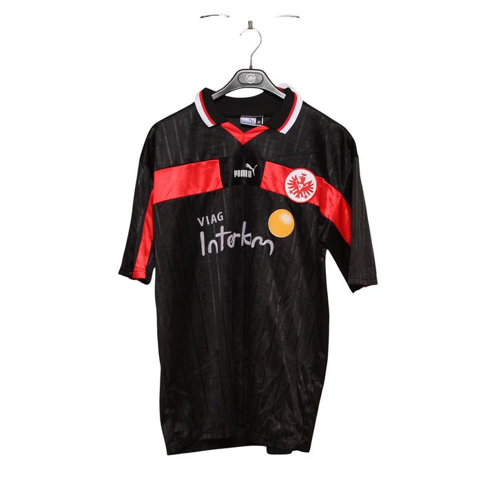 Puma Eintracht Frankfurt Maglia da Calcio Nero e Rosso Taglia XL Uomo