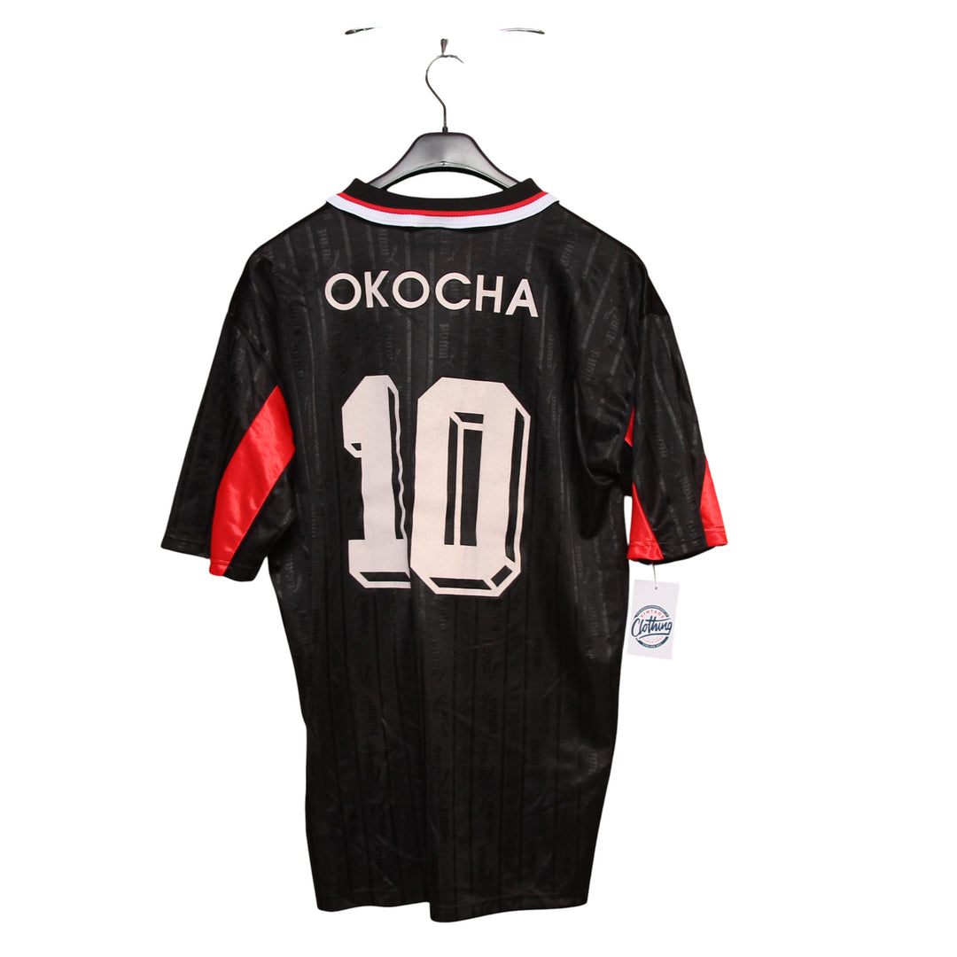 Puma Eintracht Frankfurt Maglia da Calcio Nero e Rosso Taglia XL Uomo