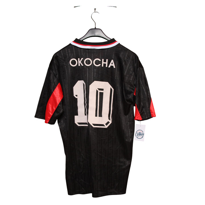 Puma Eintracht Frankfurt Maglia da Calcio Nero e Rosso Taglia XL Uomo