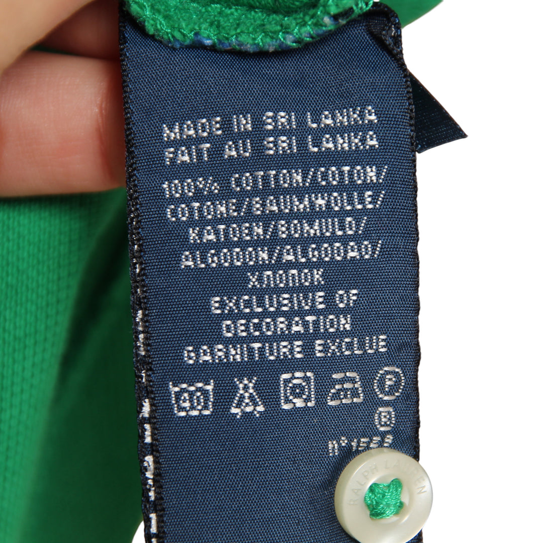 Ralph Lauren Polo Slim Fit Verde Taglia XL Uomo