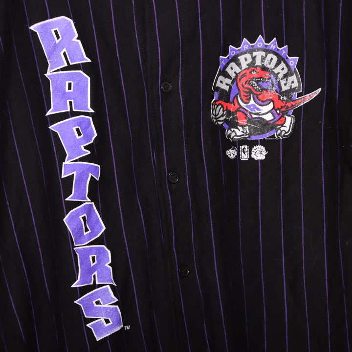Ravens Toronto Raptors T-Shirt Vintage Nera Taglia M Uomo