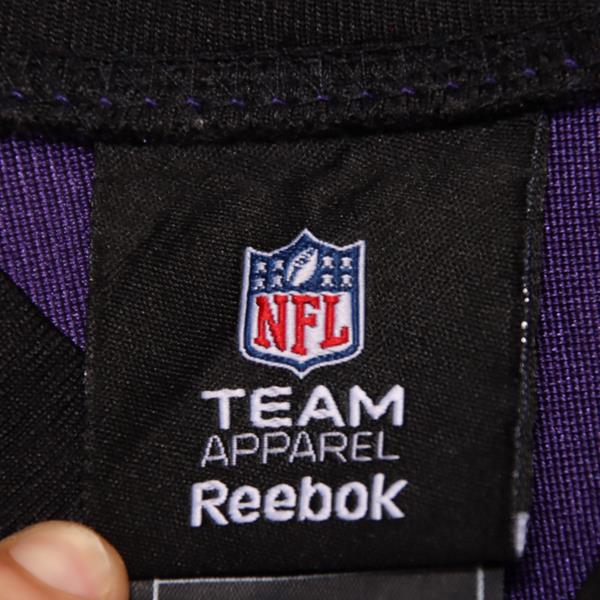Reebok Baltimora Ravens maglia da footoball viola taglia XL uomo