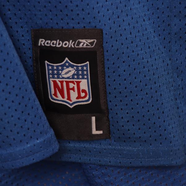 Reebok NFL Detroit Lions maglia da football vintage blu taglia L unisex