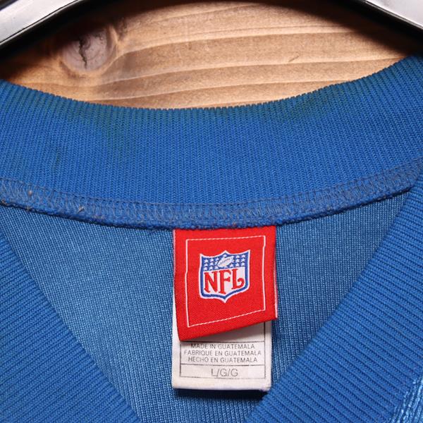 Reebok NFL Detroit Lions maglia da football vintage blu taglia L unisex