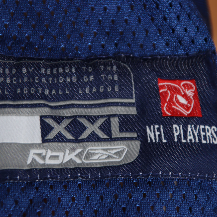 Reebok NFL Indianapolis Colts Maglia da Football Blu Taglia XXL Uomo
