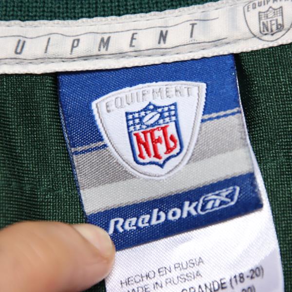 Reebok New York Jets maglia da footoball verde taglia XL bambino