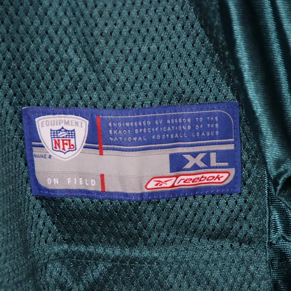 Reebok Philadelphia Eagles maglia da footoball verde taglia XL uomo made in Korea