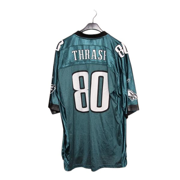 Reebok Philadelphia Eagles maglia da footoball verde taglia XL uomo made in Korea