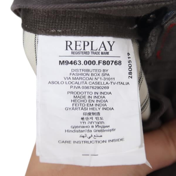 Replay Chino jeans grigio W29 uomo