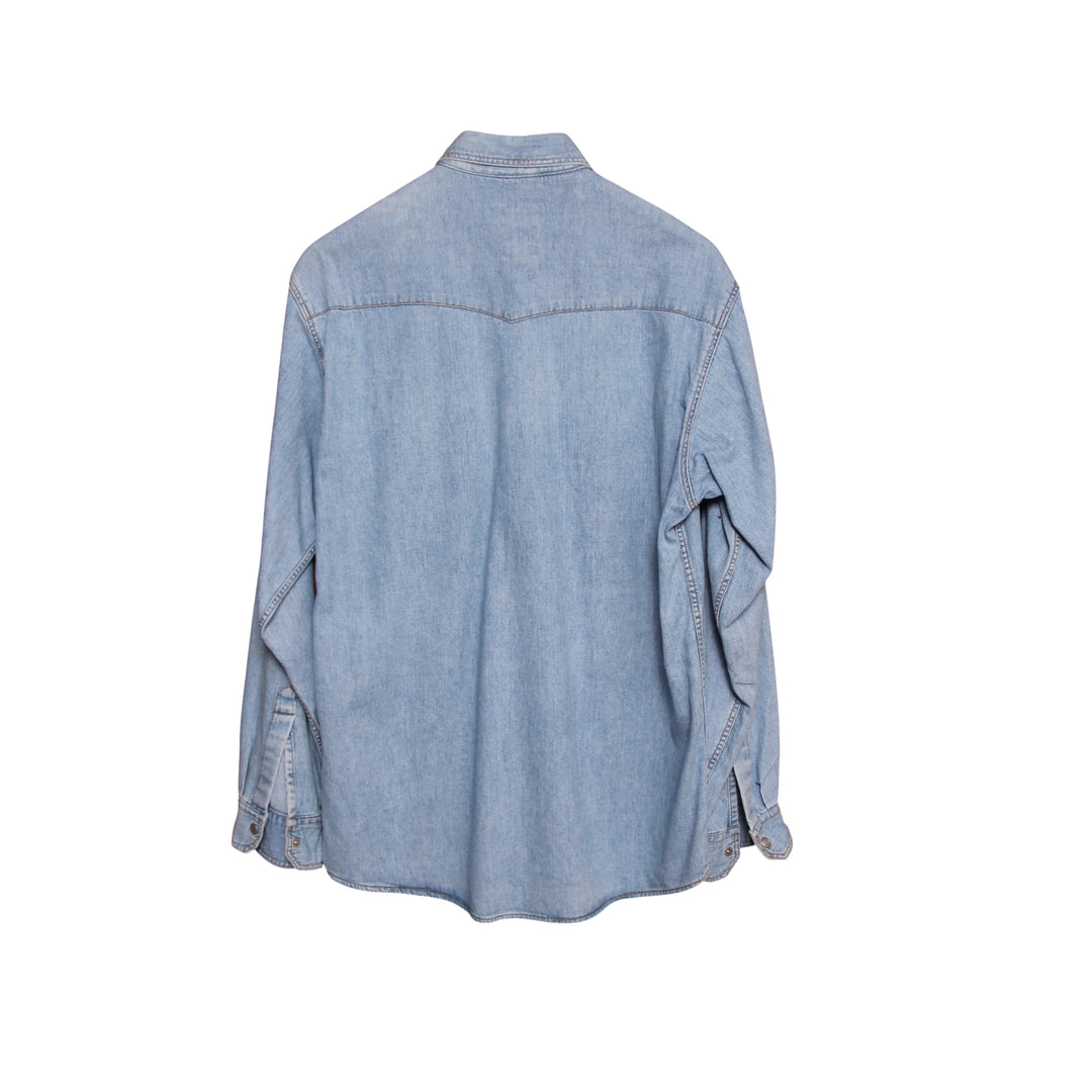 Rifle Camicia di Jeans Denim Taglia S Uomo