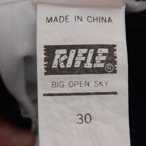 Rifle salopette di jeans blu W30 unisex deadstock w/tags